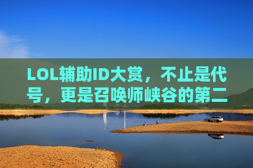 LOL辅助ID大赏，不止是代号，更是召唤师峡谷的第二灵魂！