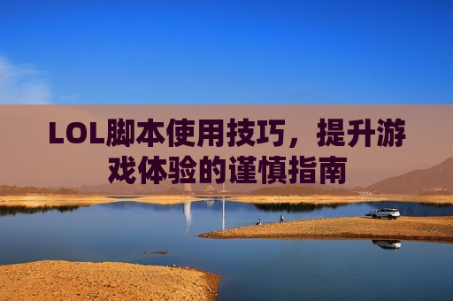 LOL脚本使用技巧，提升游戏体验的谨慎指南